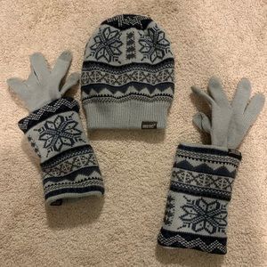 Muk Luk Beanie, Gloves, & Warmers